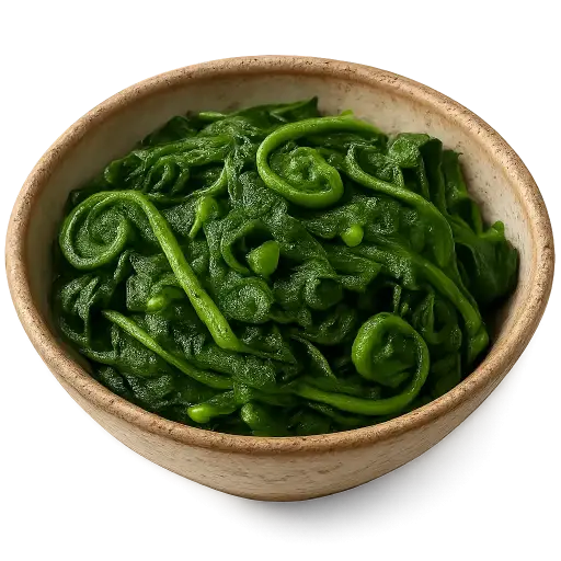 Boiled Wild Greens