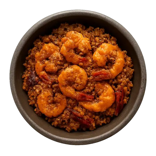 Beary Prawn Sukka