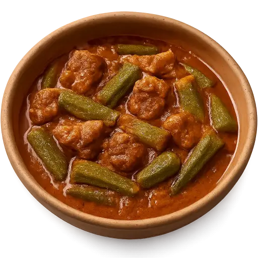 Bhida ma Gosht