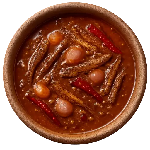 Chettinad Karuvadu Kuzhambu
