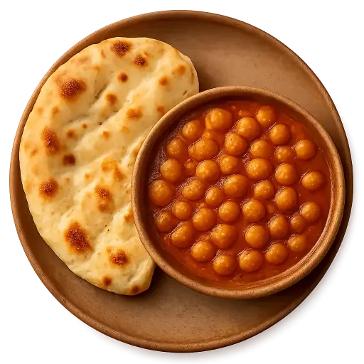 Chhole Kulche