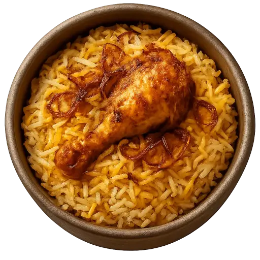 Hyderabadi Chicken Biryani