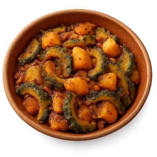 Karela Bateta Nu Shaak
