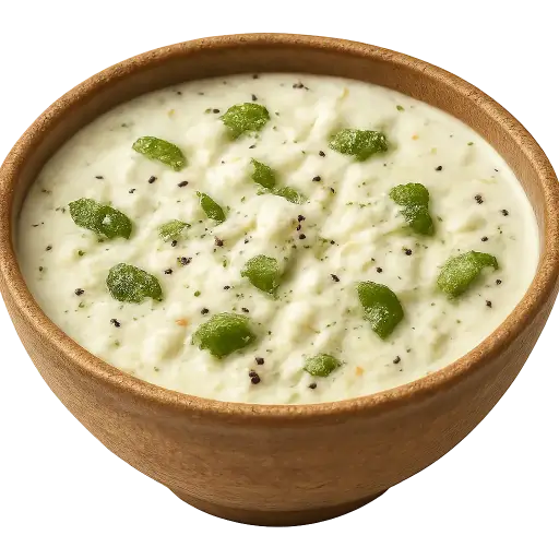 Pachai Milagai Thayir Pachadi