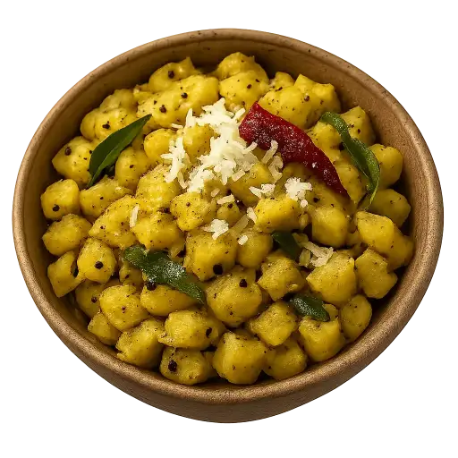 Raw Banana Palya