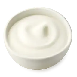 cream or yogurt